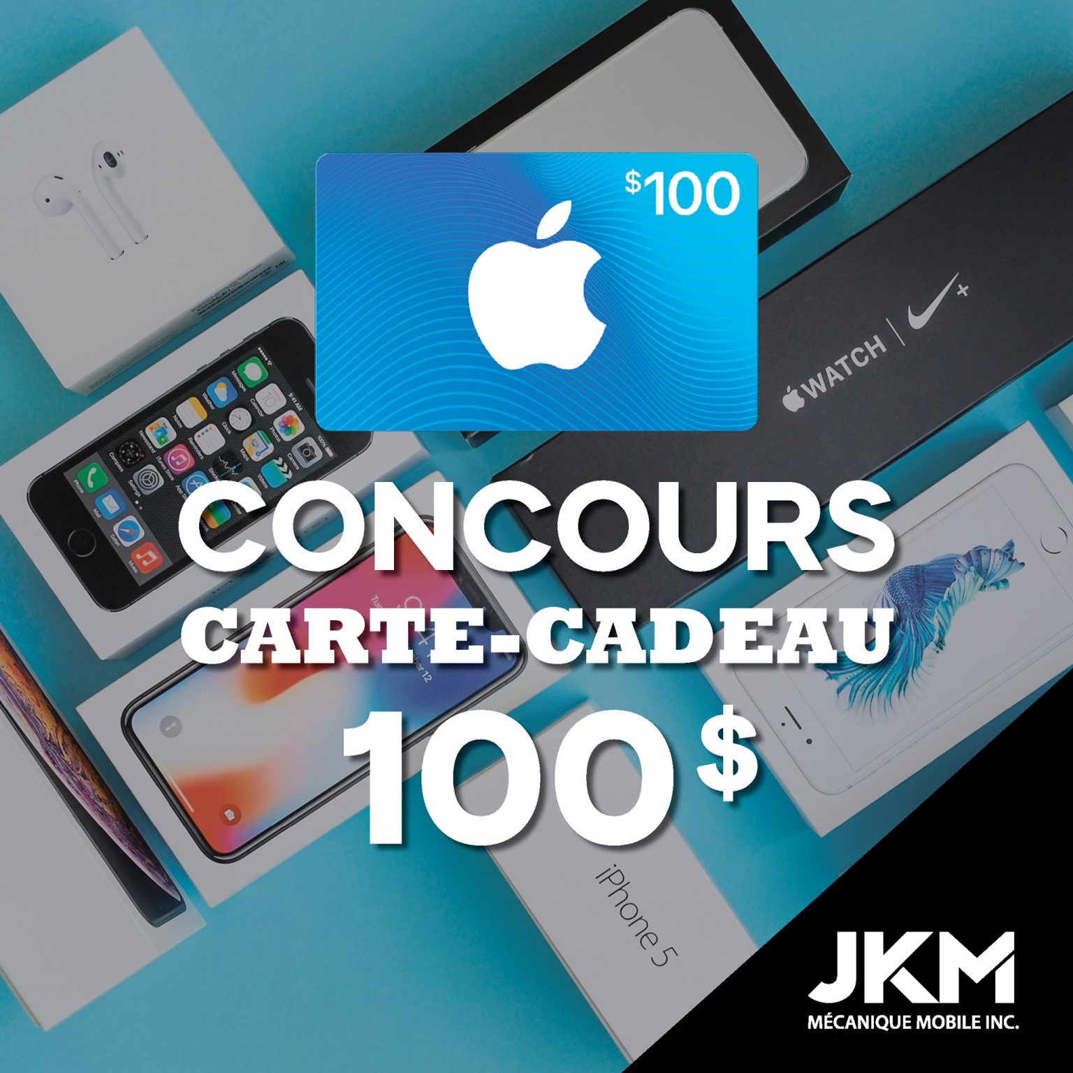 Concours: Carte Cadeau ITunes De 100$ à Gagner • Quebec échantillons
